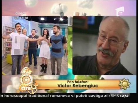 La mulți ani, Victor Rebengiuc! Celebrul actor s-a trezit alături de „Neatza”!
