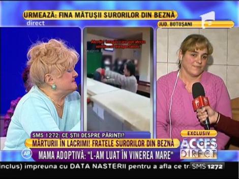 Angelica, mama adoptivă a lui Ștefan: "N-aș suporta gândul să mi-l ia"