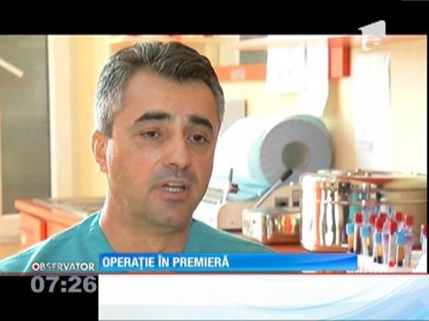 Operaţie în premieră la Spitalul Militar. Tehnica reduce substanţial pierderea de sânge