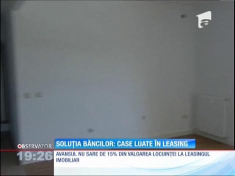 Soluția băncilor pentru legea dării în plată: case luate în leasing
