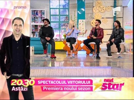 Începe un nou sezon Next Star! Află la ce instrumente își doreau să cânte jurații în copilărie