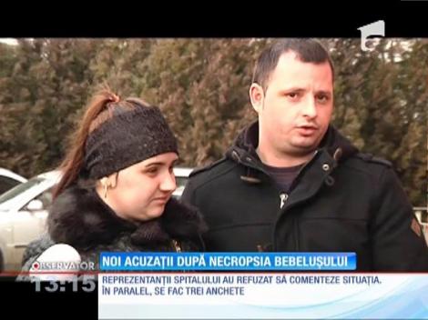 Noi acuzaţii în cazul bebeluşului care a murit după ce a fost operat la Spitalul de Copii din Galaţi