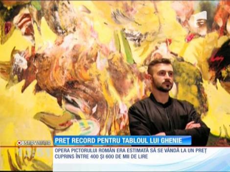 Tabloul unui pictor român, vândut la Londra cu 2.650.000 de lire sterline!