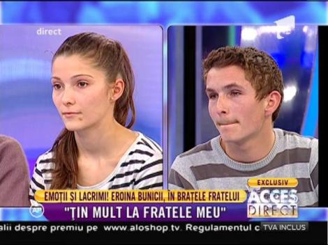 Georgiana și-a revăzut fratele după doi ani!