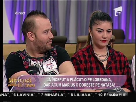 Inima lui Marius bate pentru Natașa: ”Îmi plac fetele care se lasă mai greu”