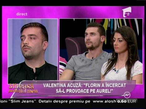 Florin: ”Nu m-aș putea comporta cu o femeie așa cum Aurel a făcut-o cu Valentina!”