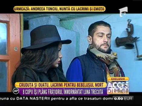 Daniela Crudu și Cezar Ouatu, cu ochii în lacrimi pentru un bebeluș mort!