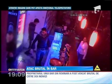 Atac brutal într-un bar din Rovinari
