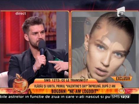 Bogdan Vlădău și iubita, primul "Valentine's day" împreună