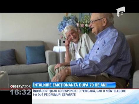 Vei plânge și tu! Mai ceva ca în filme! Un veteran de război și-a regăsit marea iubire după 70 de ani