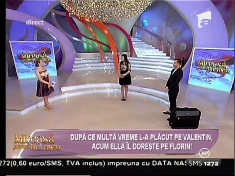 Ella încearcă să obţină atenţia şi afecţiunea lui Florin!