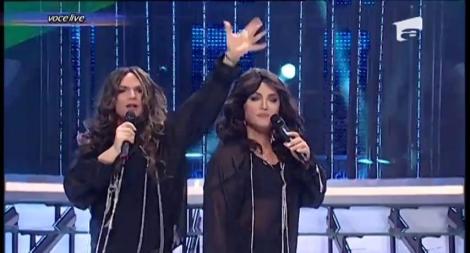 Andrei Ştefănescu şi Liviu Vârciu se transformă în Azucar Moreno - "Mambo tequila"