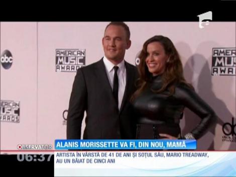 Alanis Morissette va deveni mamă pentru a doua oară