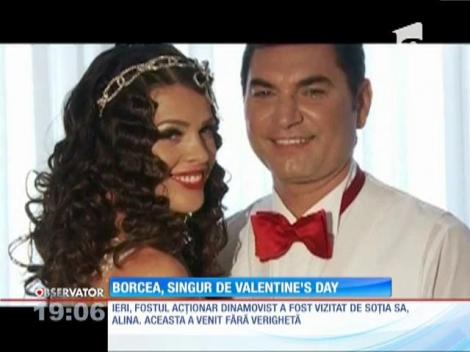 Cristi Borcea, singur de Valentine's Day