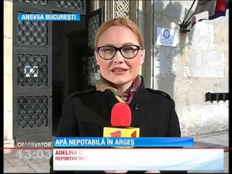 Apa provenită din două surse din Argeş este nepotabilă