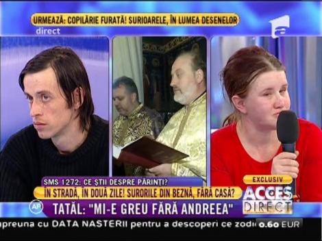 Tatăl surorilor din beznă a fugit de acasă!