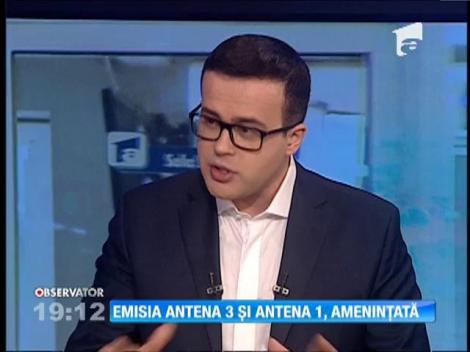 Antena 3 şi Antena 1 au fost somate să evacueze sediile