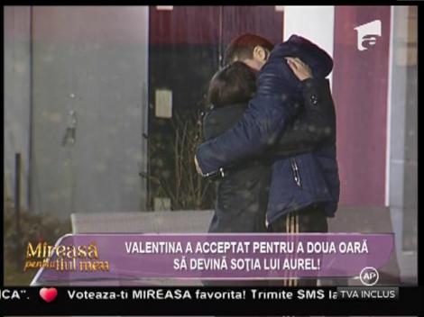 Aurel i-a cerut din nou mâna Valentinei. Ce răspuns a primit de la frumoasa concurentă