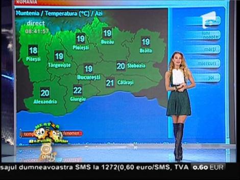 Temperaturile sunt deosebit de ridicate în această perioadă a anului