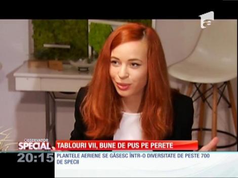 "Natura moartă" nu mai este la modă. În trend este "natura vie"... la propriu! Cum arată tablourile care trebuie udate!