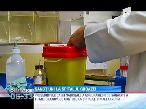 Sancțiuni la spitalul groazei din Teleorman
