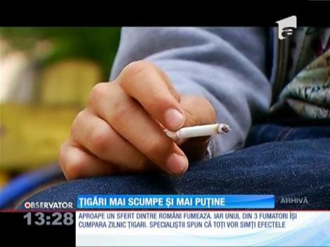 O nouă veste rea pentru fumători! Țigările s-ar putea scumpi din vară
