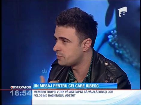 Trupa Vunk a lansat videoclipul piesei „Iubeşte-mă #detot"