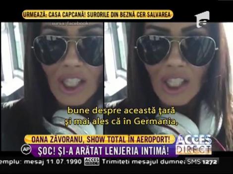 Show total! Oana Zăvoranu şi-a dat pantalonii jos şi le-a arătat prietenilor virtuali lenjeria intimă!