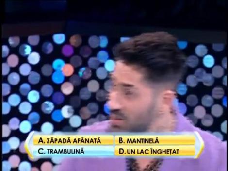 Rândul 5: "De ce are nevoie un schior pentru a se antrena la sărituri"?