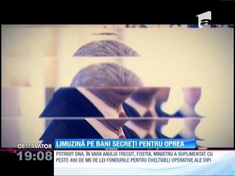 DNA cere din nou ridicarea imunităţii lui Gabriel Oprea pe care îl acuză că şi-a făcut cadou o limuzină, din bani publici