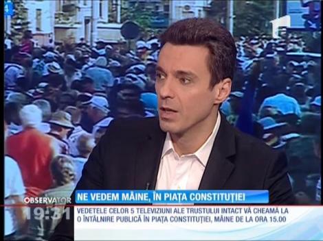 Realizatorii şi vedetele Antenelor vă dau întâlnire, mâine, la ora 15:00, în Piaţa Constituţiei din Bucureşti