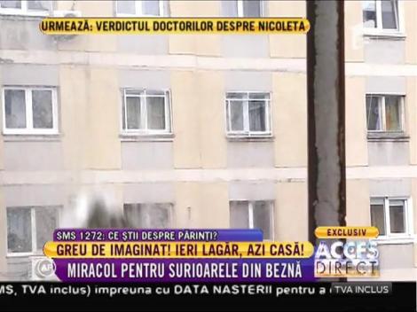 Imaginile sunt revoltătoare! Mizeria şi gunoaiele din casa surioarelor din beznă i-au speriat până şi pe profesionişti!