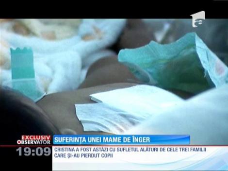 Cristina Stancu este mama de înger. A pierdut-o pe Teodora, fiica ei de numai 11 luni