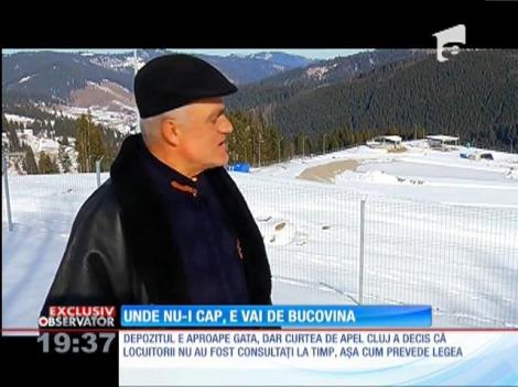 Pagubă în Bucovina! Pasul Mestecăniş a devenit un peisaj dezolant, odată cu construirea unui depozit pentru deşeuri ecologice