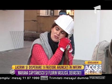 Mariana Ionescu Căpitănescu şi Florin Vasilică au trăit viaţa de coşmar a unei familii cu 9 copii