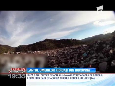 Depozit de gunoi într-unul dintre cele mai ozonate şi frumoase locuri din Bucovina, Pasul Mestecăniş