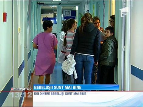Medicii de la Marie Curie au vești bune despre starea bebelușilor internaţi cu sindromul hemolitic-uremic