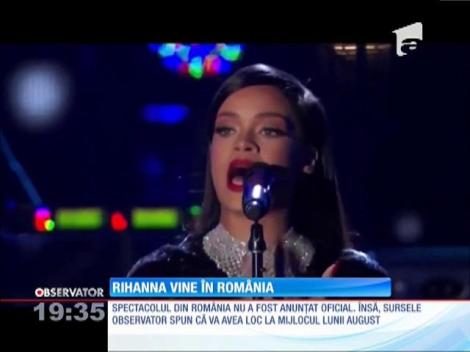 Rihanna, concert la București, în acest an!