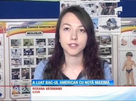 Roxana Vătămanu a luat BAC-ul american cu nota maximă! A reuşit ceea ce pot să facă doar 1% dintre elevii din întreaga lume!