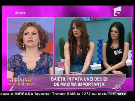 Mai aproape de eliminare din casa „Mireasă pentru fiul meu”! Maria nu a reușit să îi convingă pe băieți să rămână în concurs!