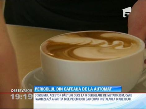 Atenţie! Cafeaua instant de la automate, foarte periculasă pentru organism! Efectele se văd imediat!
