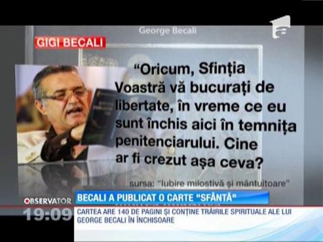 Gigi Becali și-a publicat o carte! Latifundiarul se crede mai tare ca Pleşu și Liiceanu!