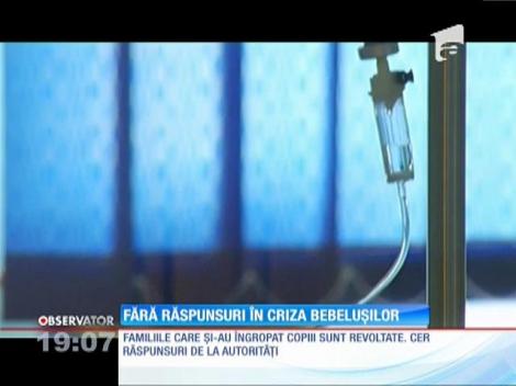 Ministrul Sănătăţi, fără răspunsuri în criza bebelușilor