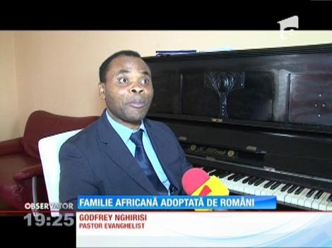 Familie africană, adoptată de românii din inima Ardealului! Pastorul Godfrey s-a îndrăgostit iremediabil de țara noastră!