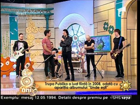 Trupa Publika lansează single-ul "Şapte vieţi cu tine"