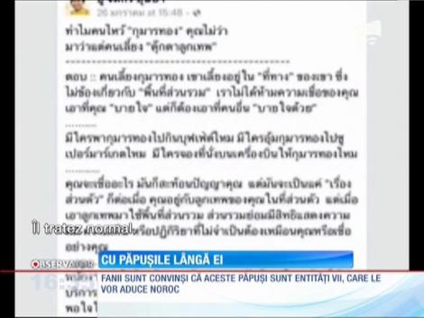 Un thailandez a lansat moda păpuşilor-înger