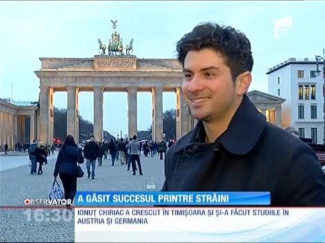 Ionuţ Chiriac, actor de meserie, a găsit succesul printre străini