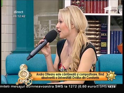 Andra Olteanu, semifinalistă Eurovision România 2016