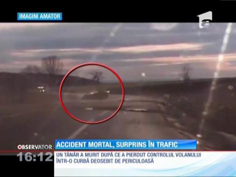 Un tânăr a murit într-un accident pe un drum din Iaşi