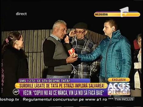 Cele trei surori lăsate de tată pe străzi imploră salvarea!